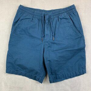 Patagonia Mens Shorts Small Blue Lightweight All-Wear Hemp Volley Organic Cotton